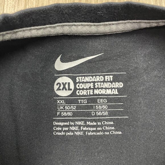 Team Pacquiao Shirt Mens 2XL Black Boxing Nike San Fran Graphic Tee Short Sleeve - Picture 5 of 11